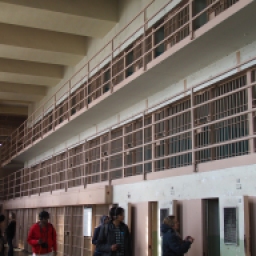 Alcatraz Island Gallery of Cells